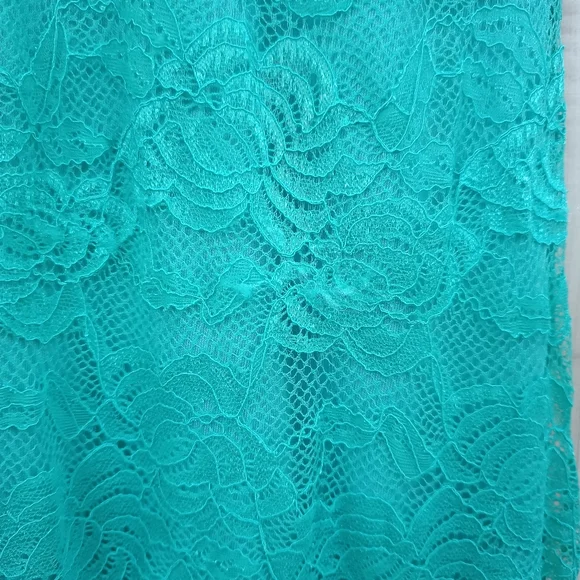 Long bodycon lace dress - Picture 11 of 14